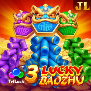 3 Lucky Baozhu - SPACEMANSLOT88