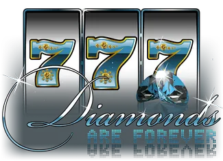 Diamonds are Forever 3 Lines - SPACEMANSLOT88
