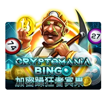 Crypto Mania Bingo - SPACEMANSLOT88